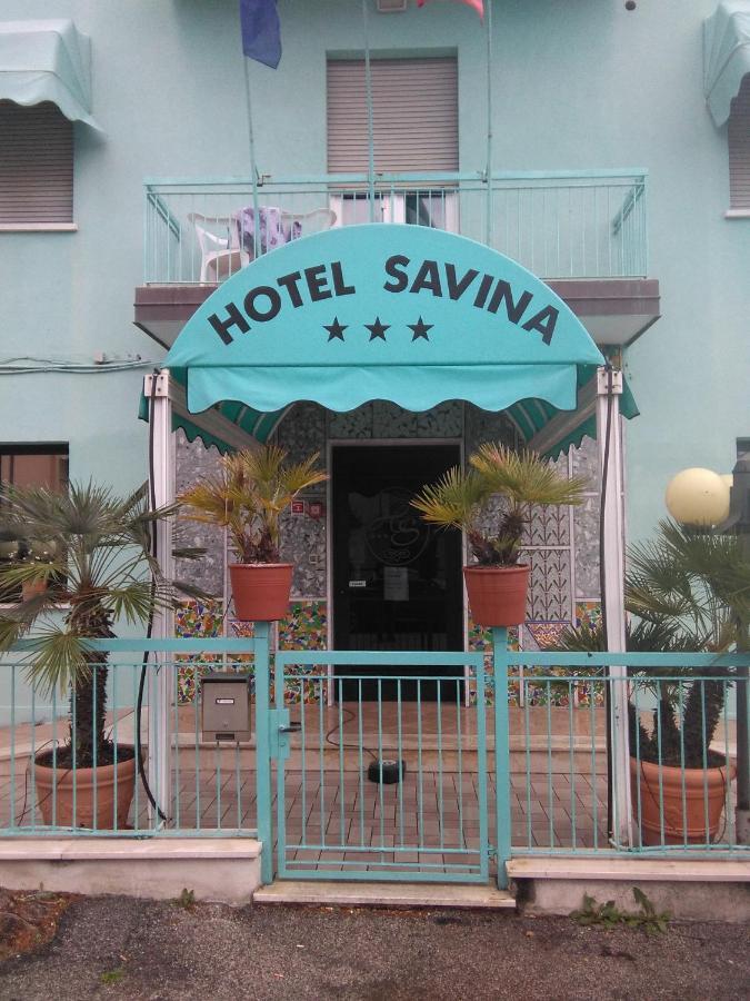 Hotel Savina Rimini Bagian luar foto
